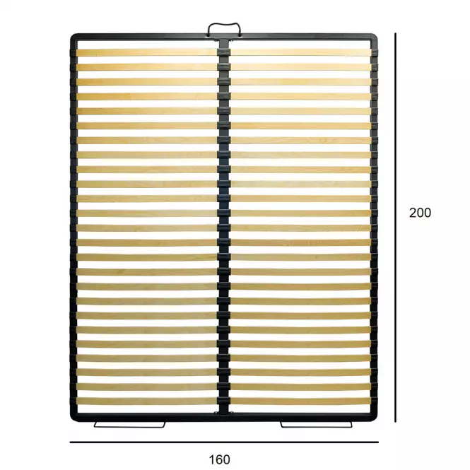 Rošt 3D Kov s plynovým zdvihákom 160x200