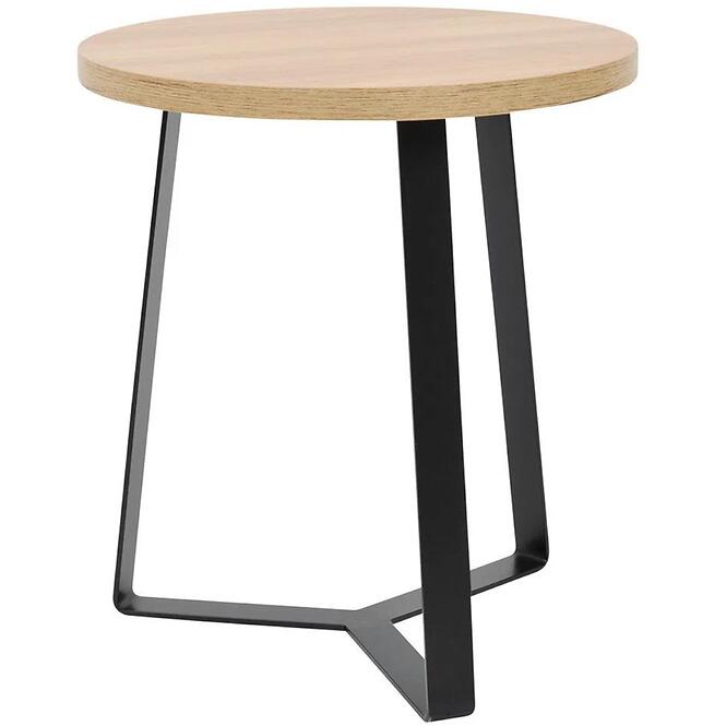 Konferenčný stolík Madox 45x50 prírodné/kov