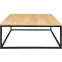 Konferenčný stolík Lennox 85x85x36 prírodný/kov,3