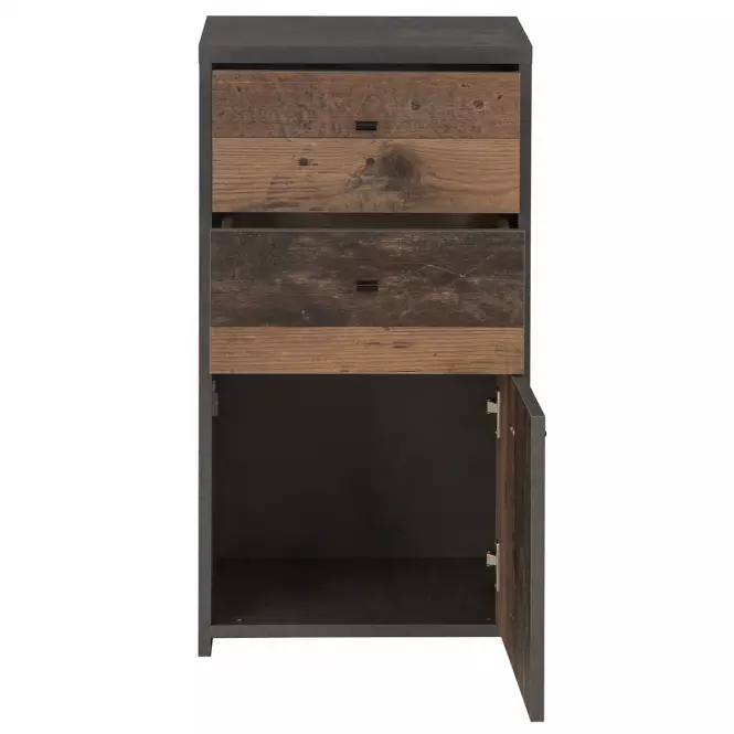 Komoda Best Chest Old Wood Vin/betón,6
