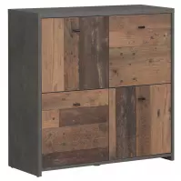 Komoda Best Chest Old Wood Vin/betón