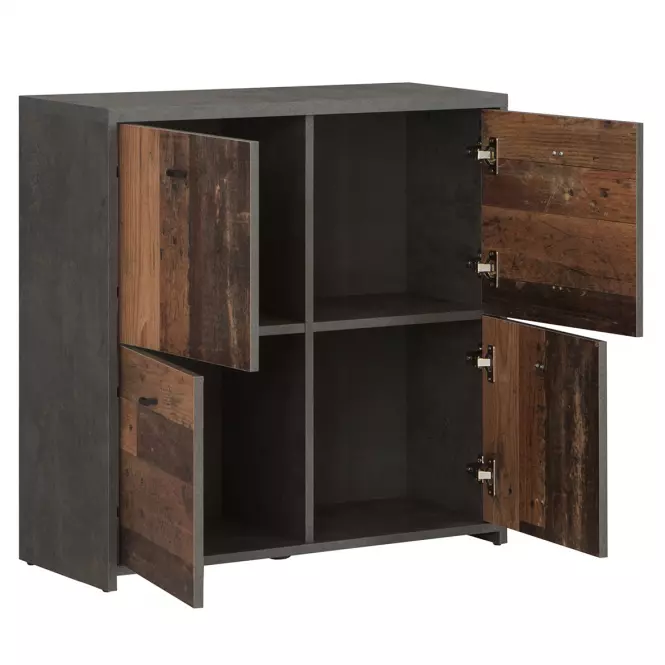 Komoda Best Chest Old Wood Vin/betón