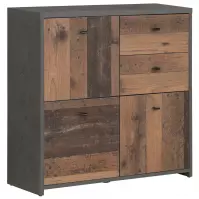 Komoda Best Chest Old Wood Vin/betón