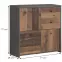Komoda Best Chest Old Wood Vin/betón,2