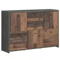 Komoda Best Chest Old Wood Vin/betón