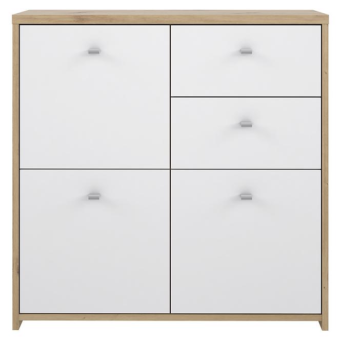 Komoda Best Chest Dub Artisan/Biely,4
