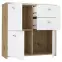 Komoda Best Chest Dub Artisan/Biely,5