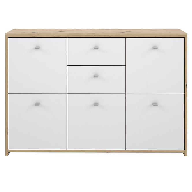 Komoda Best Chest Dub Artisan/Biely,4