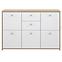 Komoda Best Chest Dub Artisan/Biely,4