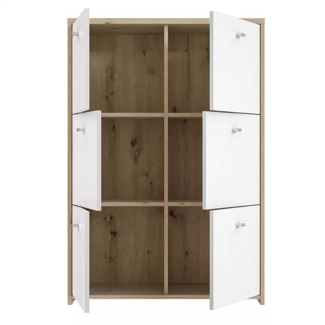 Komoda Best Chest Dub Artisan/Biely,5