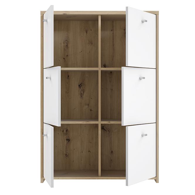 Komoda Best Chest Dub Artisan/Biely,5