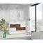Komoda Skive biely lesk/orech Bakersfield,7