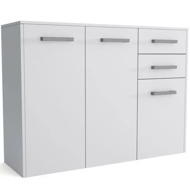 Komoda Scala 3D2S Biely