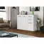Komoda Scala 3D2S Biely,3