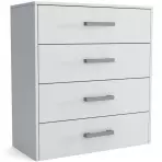 Komoda Scala 4S Biely