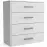 Komoda Scala 4S Biely