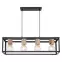 Lampa 15476-4H čierna-zlatá LS4,4