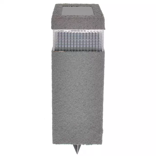 Solárna lampa ZK8071A stĺpik Beton