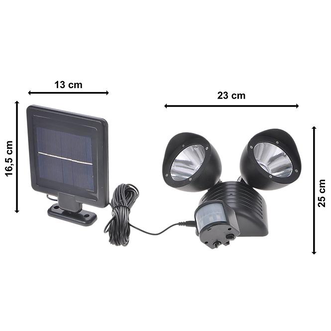 Solárna lampa reflektor BY-25113,2