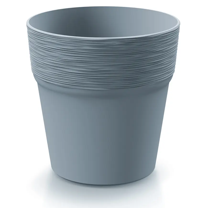 Pot Furu Round - svetlosivá
