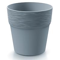 Pot Furu Round - Svetlo sivá