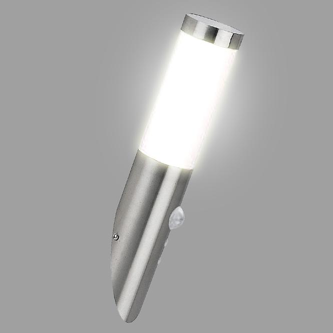 Nastenná záhradná lampa INOX 8263 LP451