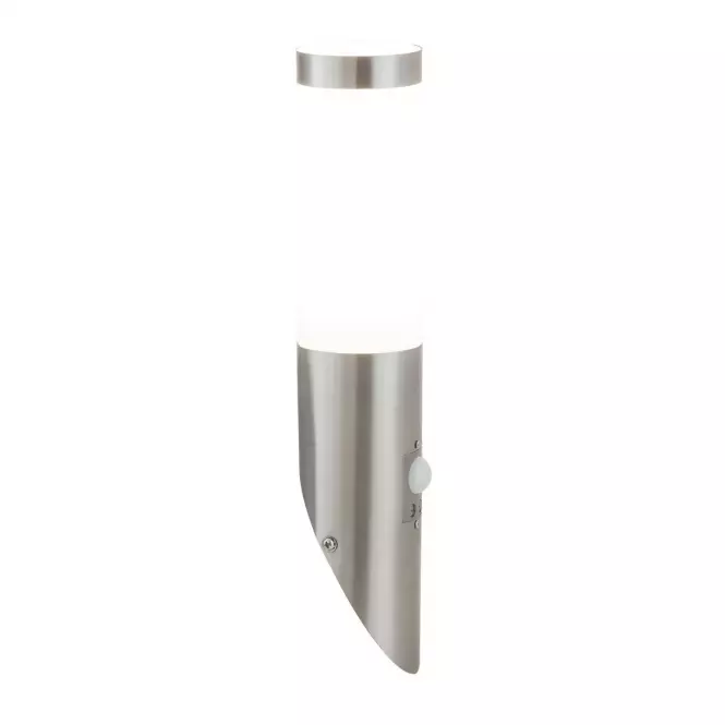 Nastenná záhradná lampa INOX 8263 LP451
