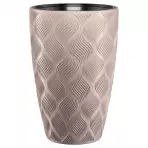 Kvetináč Flow Slim 30 taupe