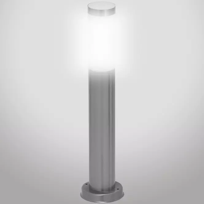 Záhradná lampa INOX 8263 LP450