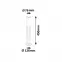 Záhradná lampa INOX 8263 LP450,3