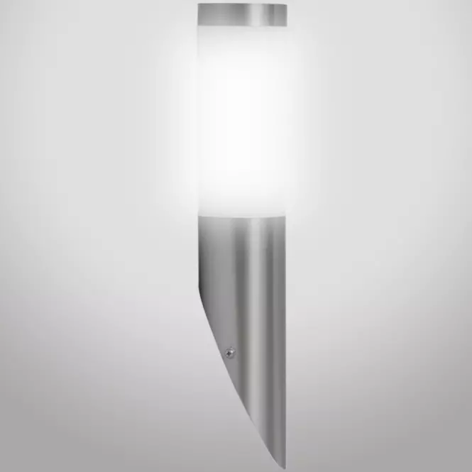 Nastenná záhradná lampa INOX 8261 K1