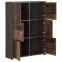 Komoda Best Chest Old Wood Vin/betón,5