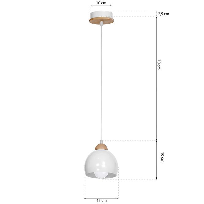 Luster Dama White MLP6440 LW1