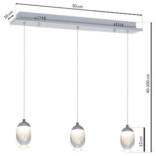 Luster LED ML428 Ovo LW3