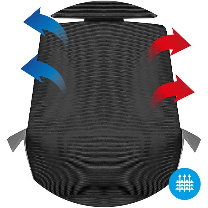 Kancelárske kreslo Mark Adler Manager 2.8 Black,11