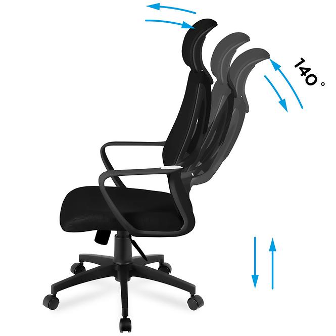 Kancelárske kreslo Mark Adler Manager 2.8 Black,7
