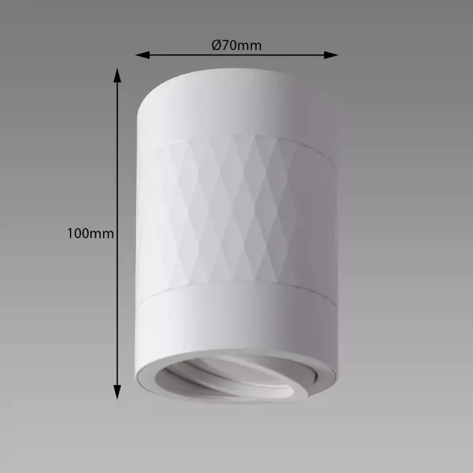 Nastenná lampa Piano DWL GU10 White 04025 K1