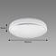 Stropná lampa Sola LED C MVS 16W NW 03532 PL1,3