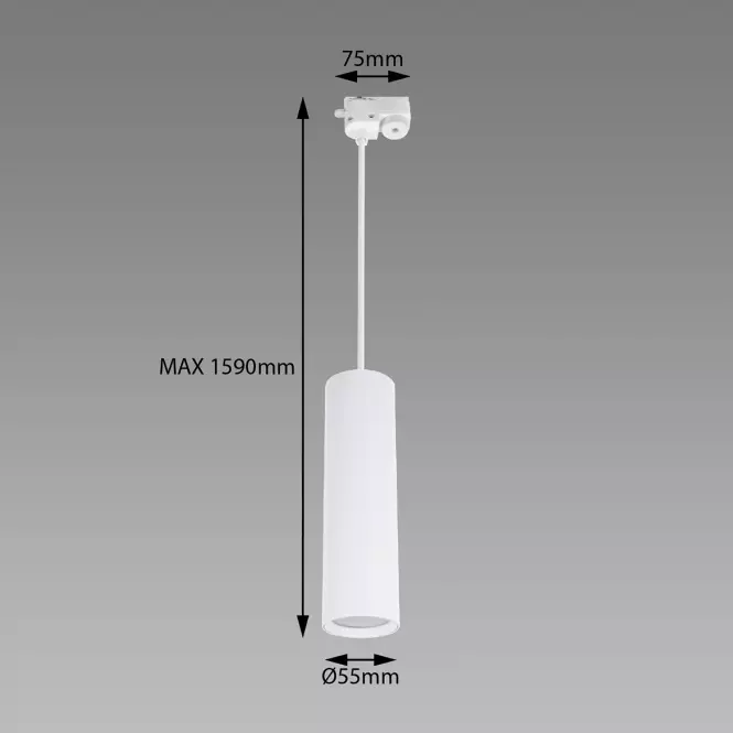 Nastenná lampa Daria Tra 30 GU10 White 03950 K1