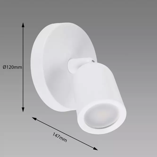 Nástenná lampa Bogna GU10 1C White 03982 K1,2