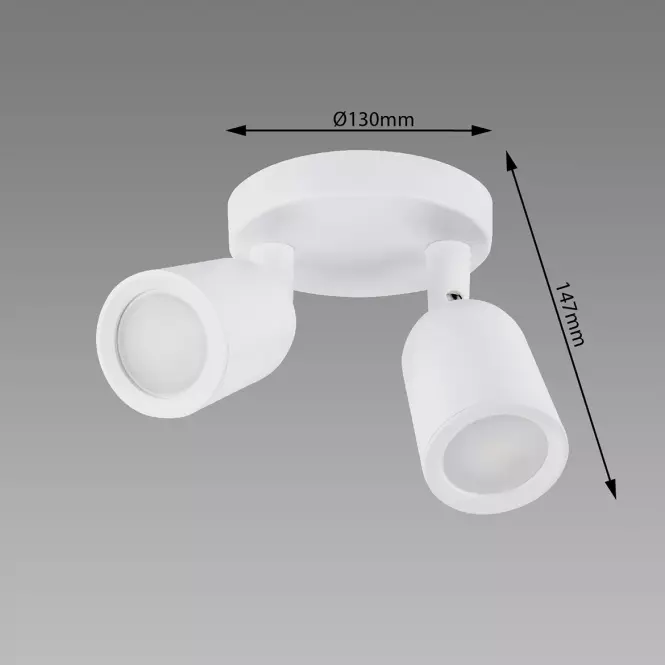 Lampa Bogna GU10 2C White 03984 Ls2