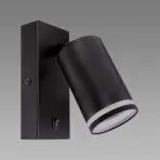 Nástenná lampa Zula WLL GU10 Black 03998 K1