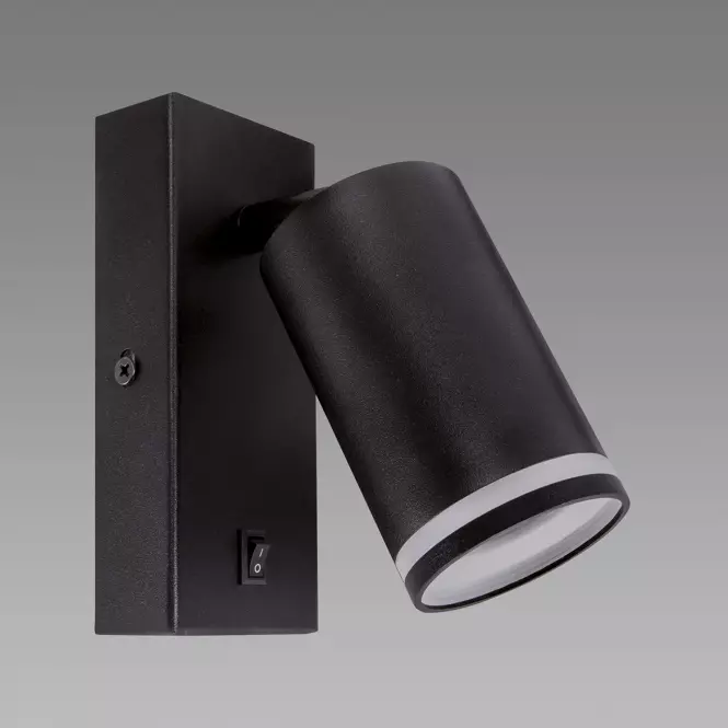Nástenná lampa Zula WLL GU10 Black 03998 K1