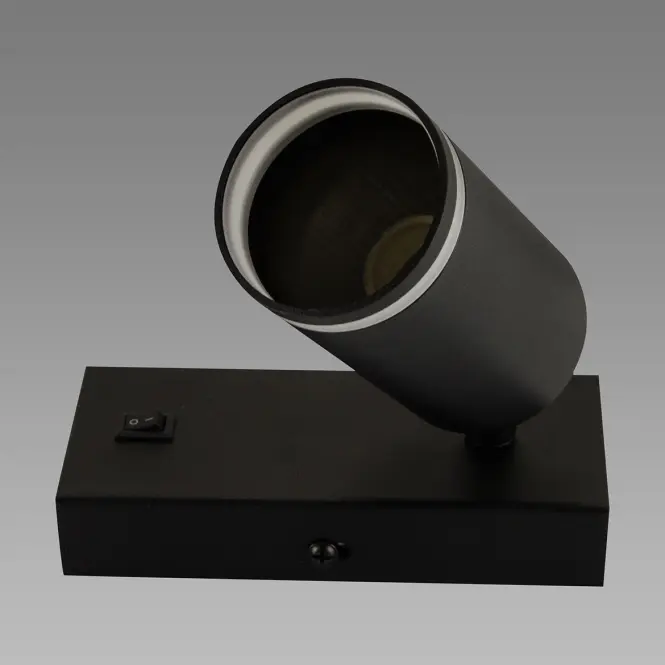 Nástenná lampa Zula WLL GU10 Black 03998 K1,3
