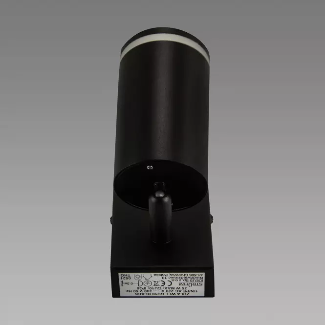Nastenná lampa Zula WLL GU10 Black 03998 K1