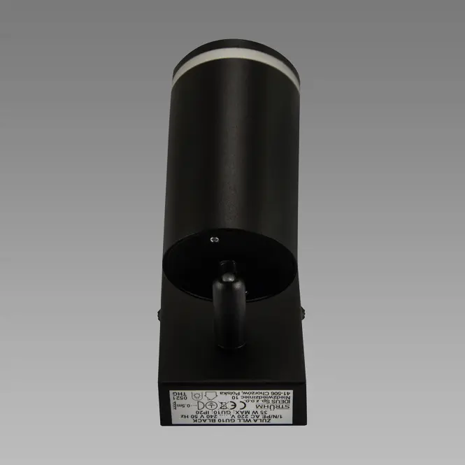 Nástenná lampa Zula WLL GU10 Black 03998 K1,4