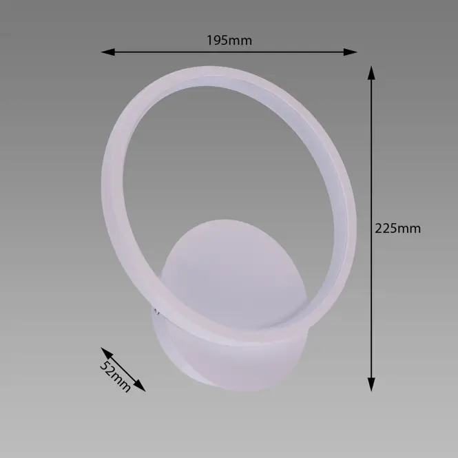 Nástenná lampa Emma LED C 10W White NW 03783 K1,3