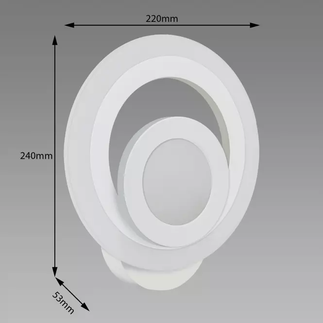 Nastenná lampa Orbit LED C 14W White NW 04028 K1