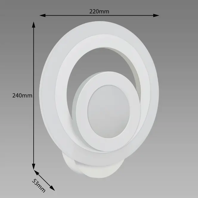 Nástenné svietidlo Orbit LED C 14W White NW 04028 K1,2