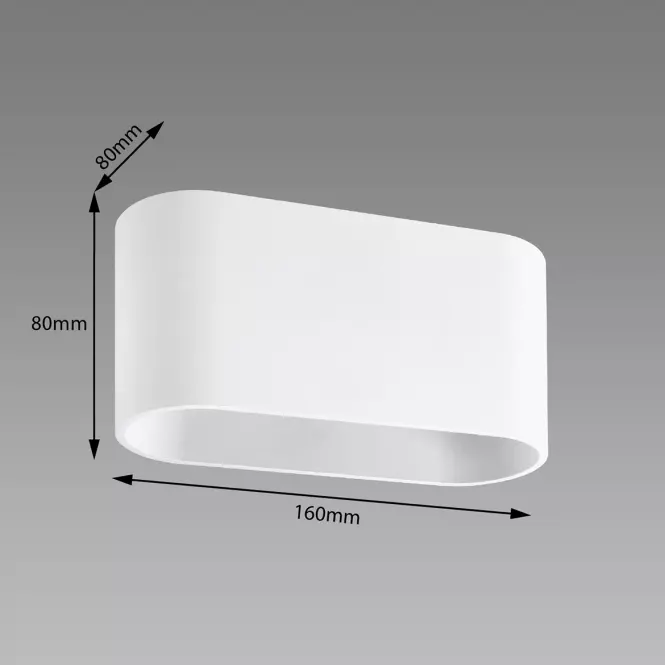 Nastenná lampa Tobias G9 White 03960 K1
